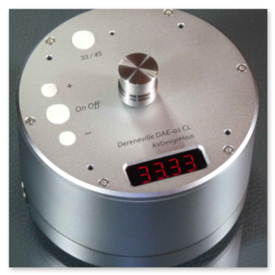 Beschriftung Motorengehäuse Dereneville DAE-01 CL AVDesignHaus, Alu eloxiert, silber